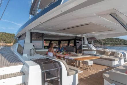 number one catamaran aft deck (4) min -  Valef Yachts Chartering - 0803