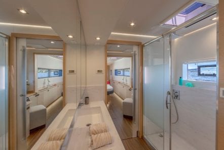 number one catamaran cabins (1) min -  Valef Yachts Chartering - 0799