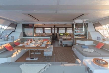 number one catamaran seating (3) min -  Valef Yachts Chartering - 0815