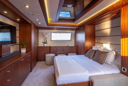 grace motor yacht convertible cabin min -  Valef Yachts Chartering - 0691