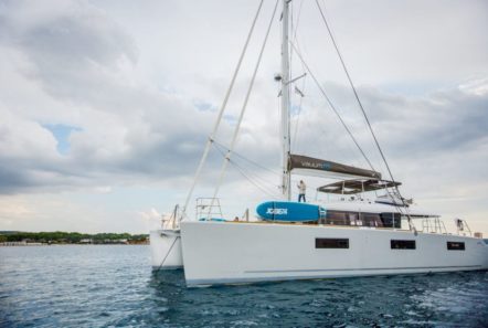 valium catamaran profile min -  Valef Yachts Chartering - 0547