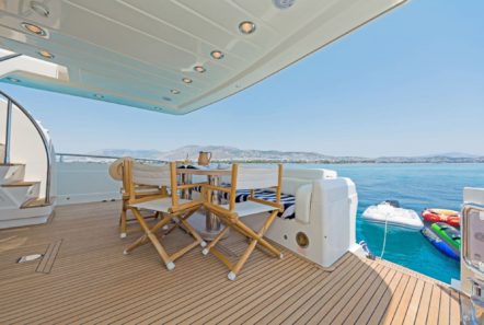 lettouli iii motor yacht aft deck (1) min -  Valef Yachts Chartering - 0393
