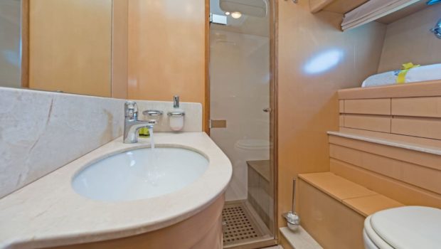 lettouli iii motor yacht bathroom (2) min -  Valef Yachts Chartering - 0389