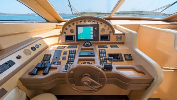 lettouli iii motor yacht cockpit min -  Valef Yachts Chartering - 0387