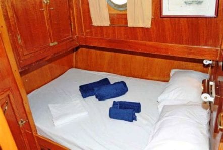 aegeas motor sailer cabins (2) -  Valef Yachts Chartering - 0090
