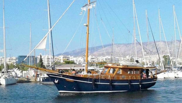 aegeas motor sailer profile -  Valef Yachts Chartering - 0088