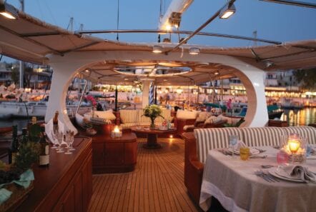 gitana yacht deck