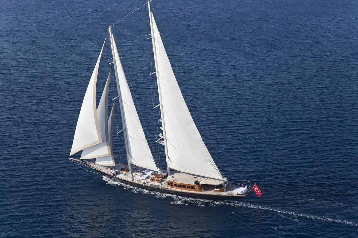 Sailing yacht ARIA I cruising - Valef Yachts Chartering