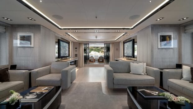 OMathilde megayacht salon (1) - Valef Yachts Chartering