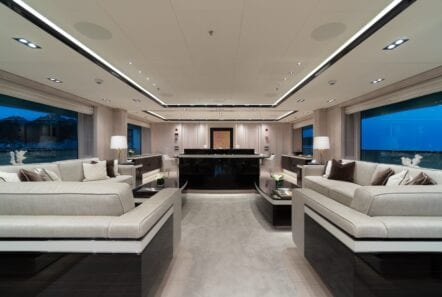 OMathilde megayacht salon (4) - Valef Yachts Chartering