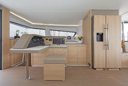 babalu catamaran interior (2) - Valef Yachts Chartering