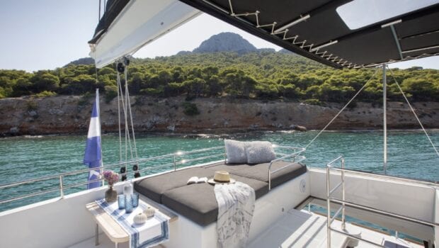 boom lagoon catamaran exterior relax (3) min - Valef Yachts Chartering