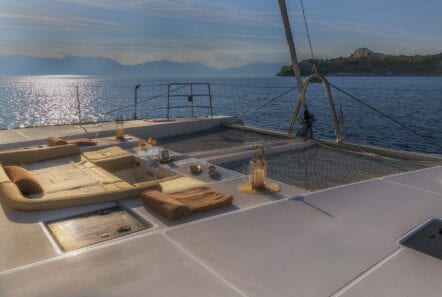 flo catamaran exterior spaces (33) - Valef Yachts Chartering
