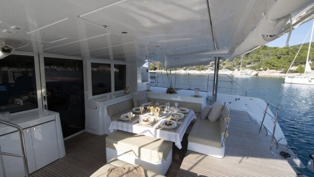 flo catamaran exterior views (1) - Valef Yachts Chartering