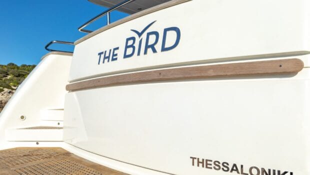 the bird motor yacht aft deck (2) - Valef Yachts Chartering