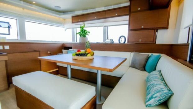 valium 52 catamaran salon (2) - Valef Yachts Chartering