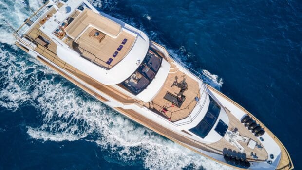 wide liberty motor yacht aerials (4) min - Valef Yachts Chartering