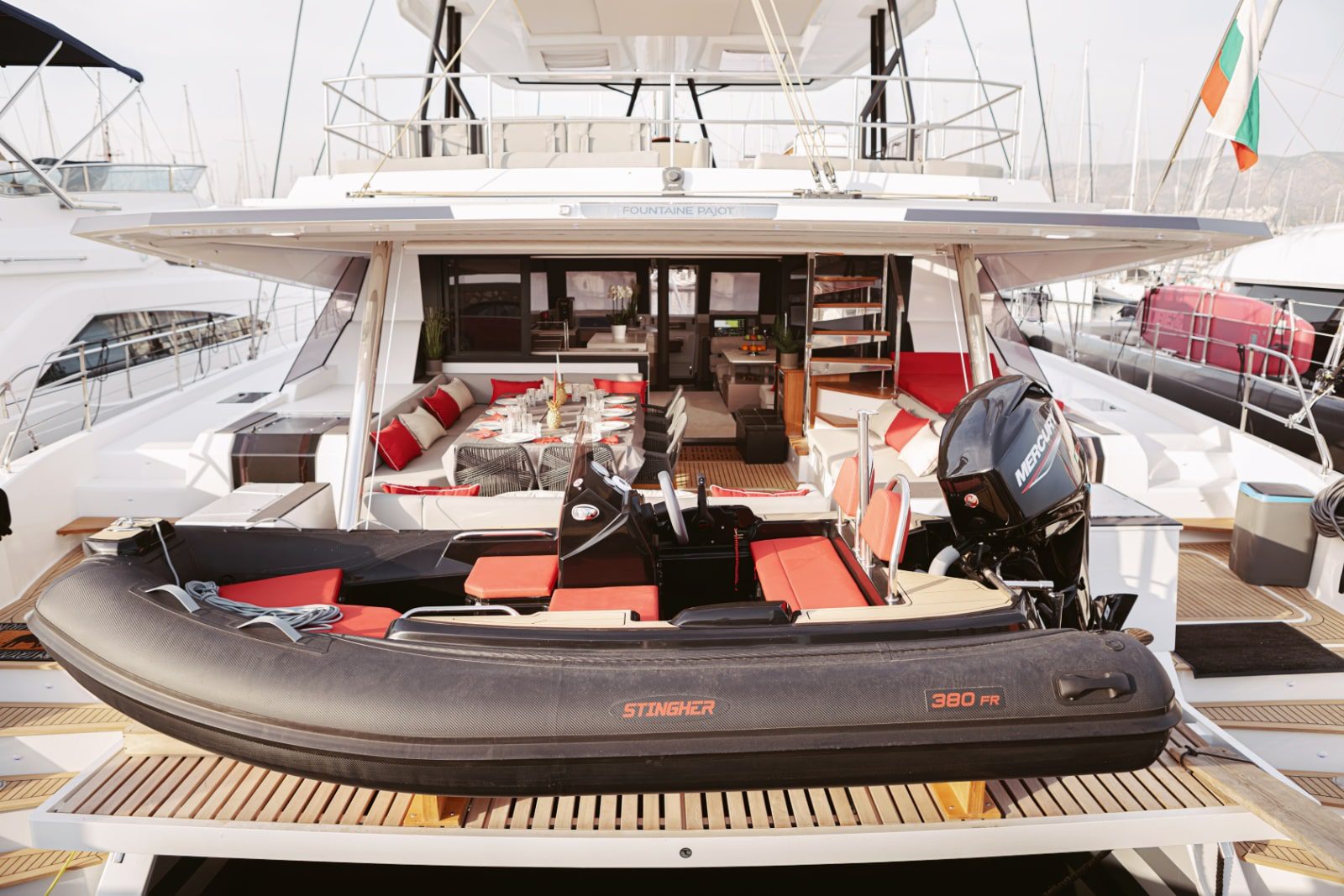 astoria catamaran aft deck (8) min - Valef Yachts Chartering