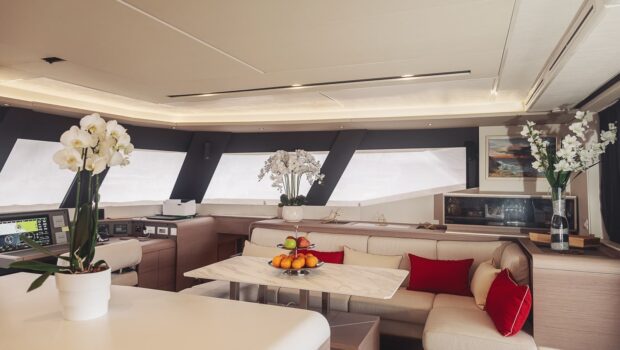 astoria catamaran interior (2) min - Valef Yachts Chartering