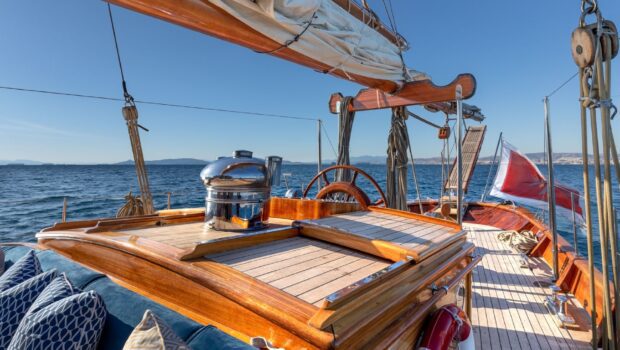 weatherbird  sailing  open deck (3) - Valef Yachts Chartering