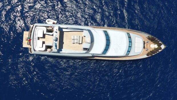 Satori profile aerial valef yachts (2) - Valef Yachts Chartering