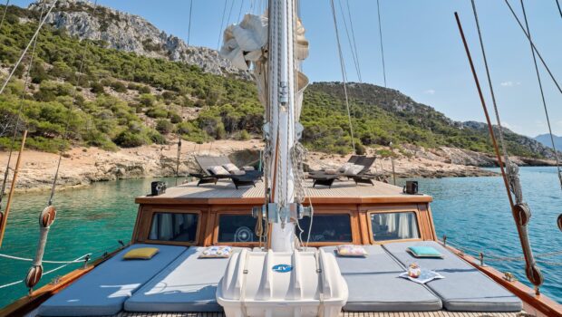 myra motor sailer aft and fore (20) (Custom) - Valef Yachts Chartering