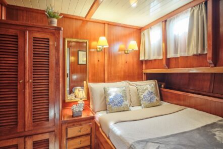 myra motor sailer cabins (3) (Custom) - Valef Yachts Chartering