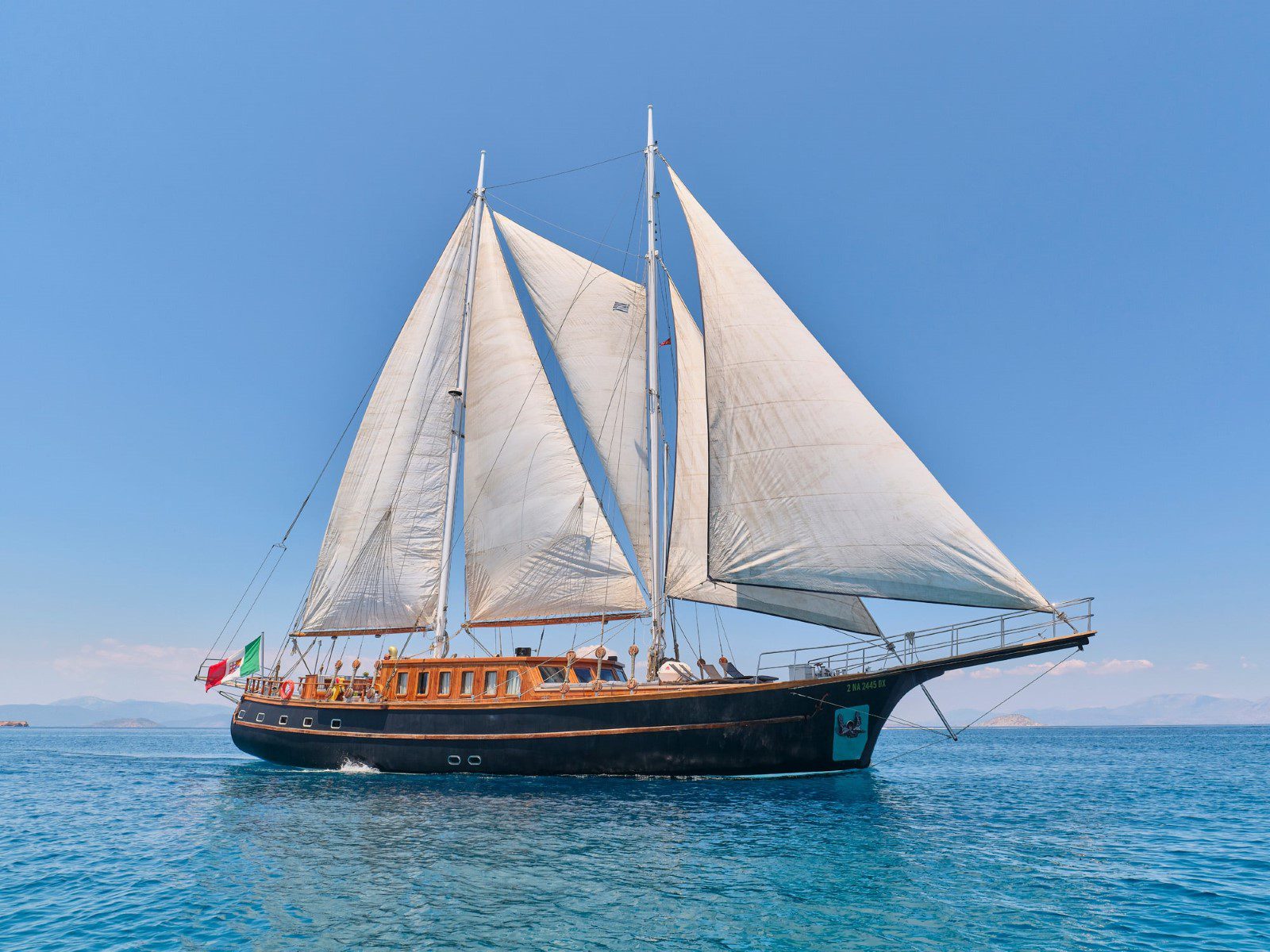 myra motor sailer exteriors (28) (Custom) - Valef Yachts Chartering