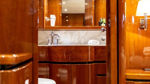 pareaki motor yacht cabins baths (3) - Valef Yachts Chartering