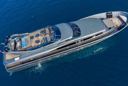 summer fun motor yacht aerial (1) - Valef Yachts Chartering