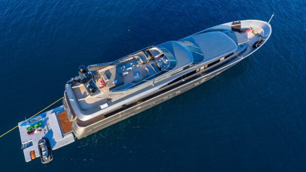 summer fun motor yacht aerial (3) - Valef Yachts Chartering