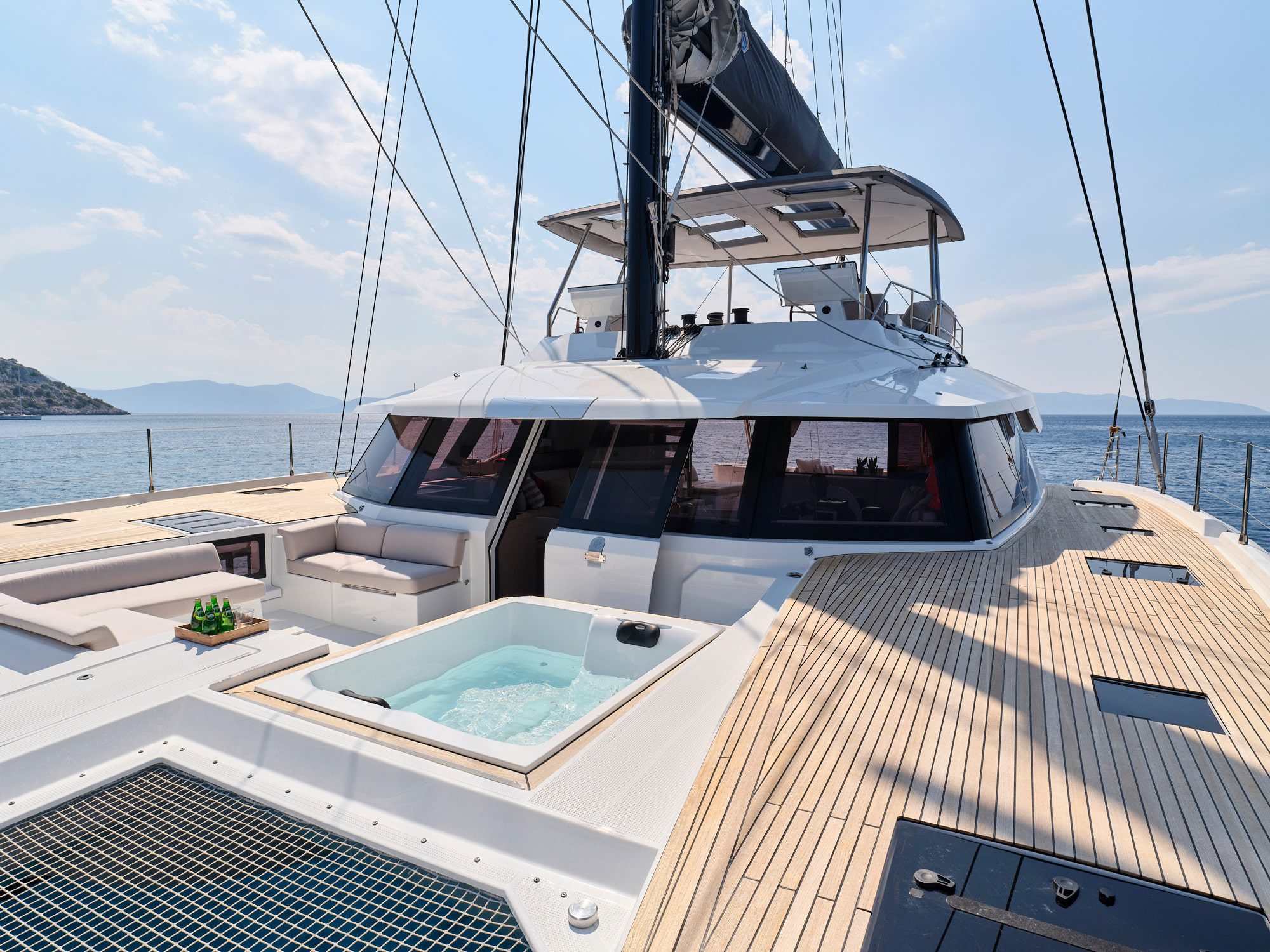 alexandra ii catamaran exterior spaces (6) - Valef Yachts Chartering
