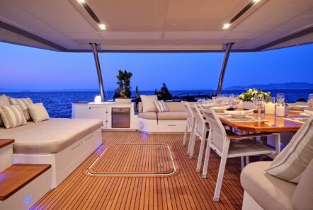 alexandra ii catamaran meals (2) - Valef Yachts Chartering