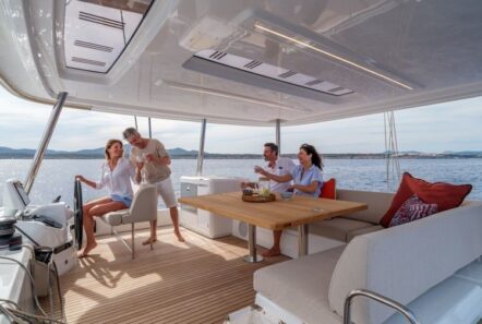 Hydrus catamaran lounge valef yachts (50) min - Valef Yachts Chartering