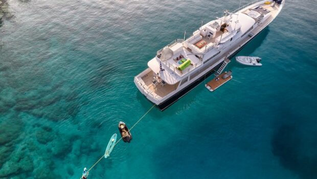 Alaya motor yacht lurssen exterior profile (3) min - Valef Yachts Chartering