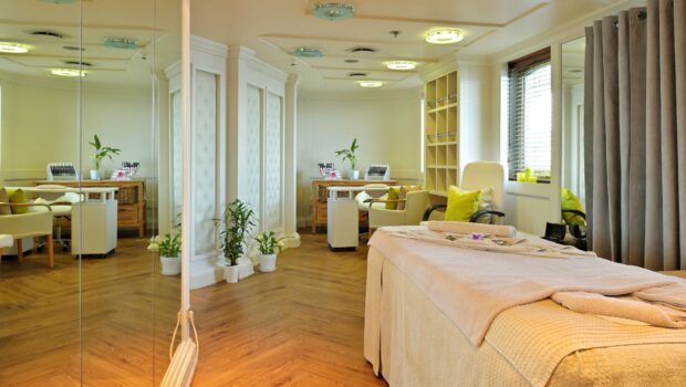 Christina O Spa massage room 1 - Valef Yachts Chartering