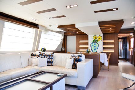 Infinitas motor yacht salon (8) min - Valef Yachts Chartering